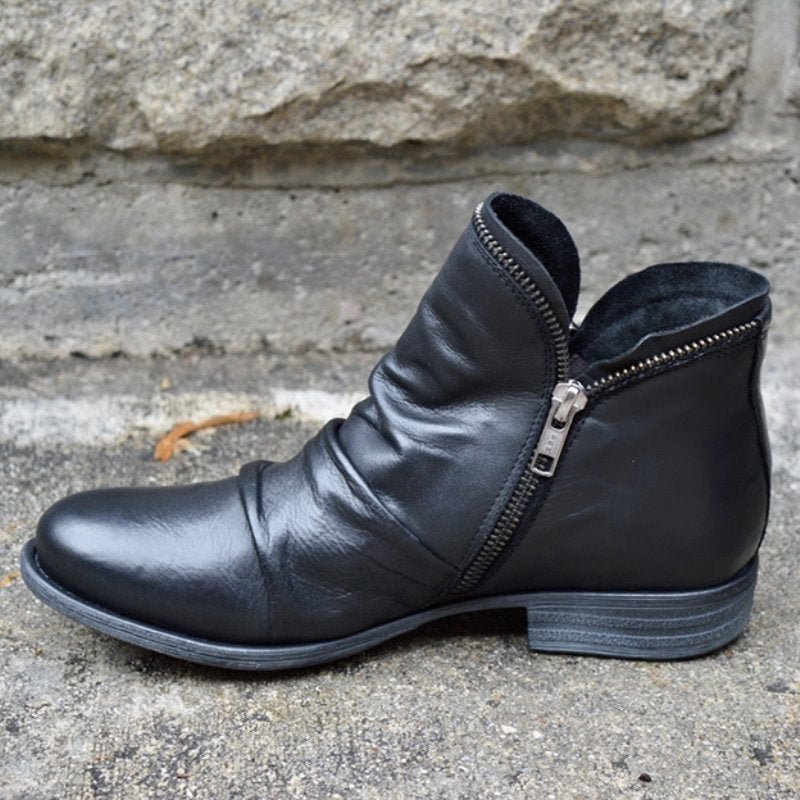 IVY - ZIP-UP ANKLE BOOTS